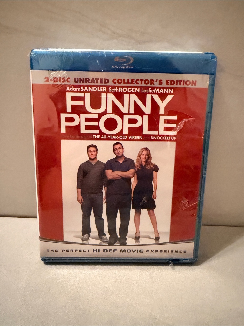 Funny People (Blu-Ray Disc, 2009, 2-Disc Set, Unrated Collector's Edition) NEW